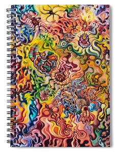 Flower-Power-of-love - Spiral Notebook