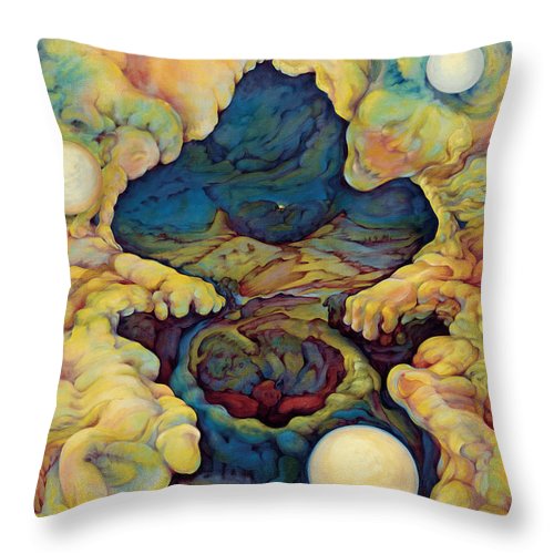Valley of The Moon - Throw Pillow