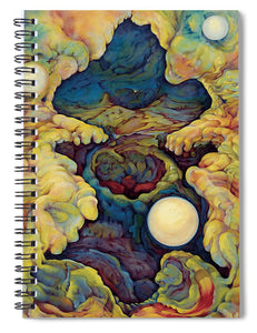 Valley of The Moon - Spiral Notebook